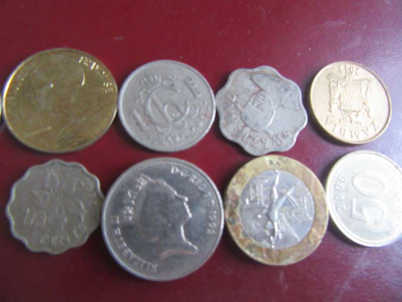 GOOD START FOR THE BEGINNER - 10 INTERNATIONAL COINS - AS PER SCAN - CO4