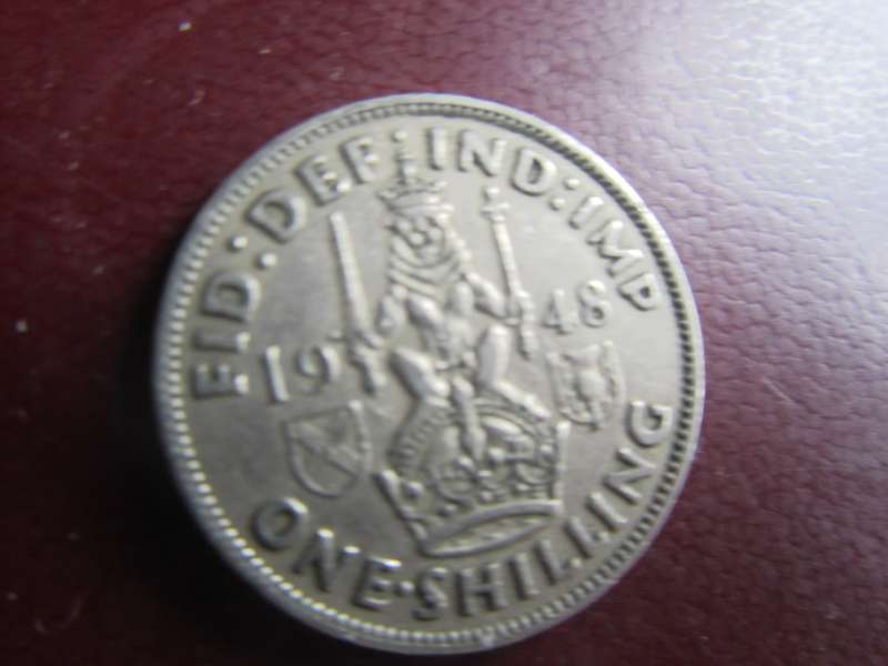 UK - ONE SHILLING 1948 - AS9