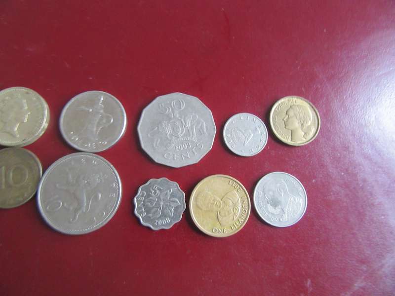 GOOD START FOR THE BEGINNER - 10 INTERNATIONAL COINS - AS PER SCAN - CO14