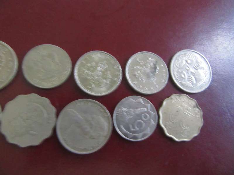 GOOD START FOR THE BEGINNER - 10 INTERNATIONAL COINS - AS PER SCAN -AS16