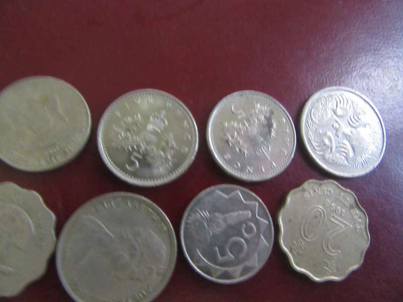 GOOD START FOR THE BEGINNER - 10 INTERNATIONAL COINS - AS PER SCAN -AS16