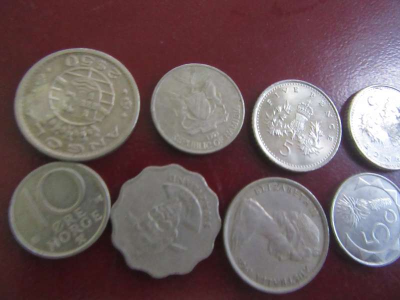 GOOD START FOR THE BEGINNER - 10 INTERNATIONAL COINS - AS PER SCAN -AS16