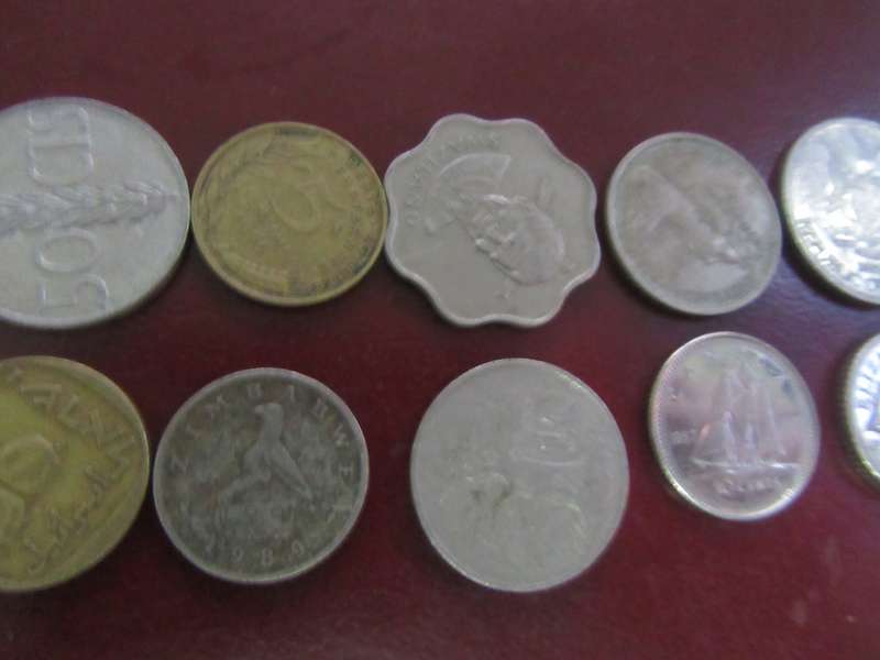 GOOD START FOR THE BEGINNER - 10 INTERNATIONAL COINS - ASPR SCAN CO17