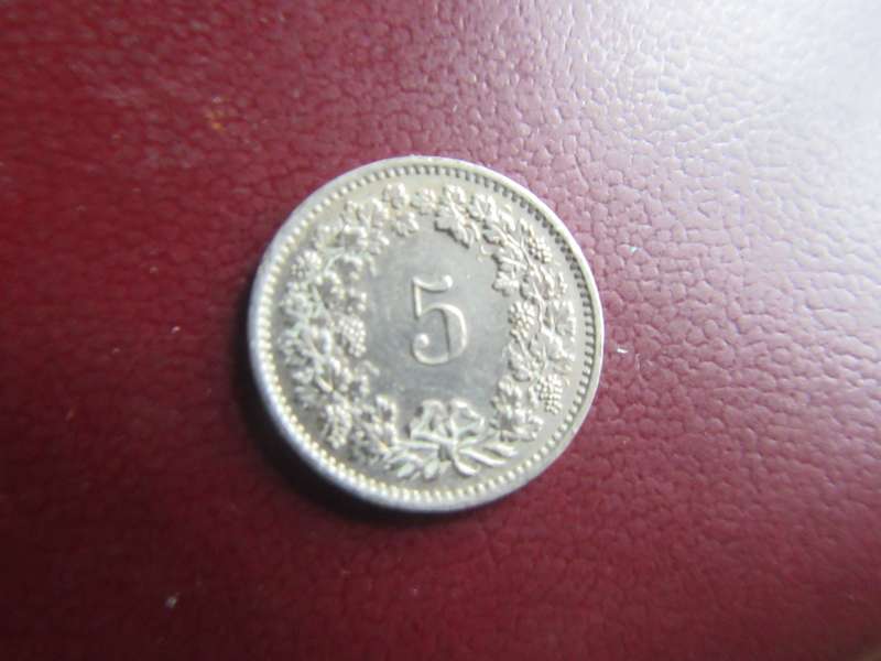 SWITZERLAND - 5RAPPEN - AS8