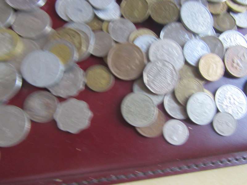 95ASSORTED INTERNATIONAL COINS - AS PER SCAN - BID PER ITEM - WA