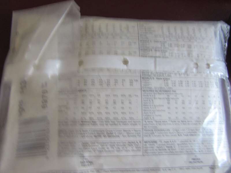 MC CALL'S NO..6976 - SIZE  G20.22,24 - COMPLETE