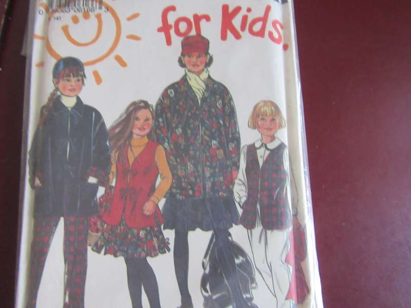 NEW LOOK - FUN FOR KIDS NO.6166- SIZE7-12 - COMPLETE - RD
