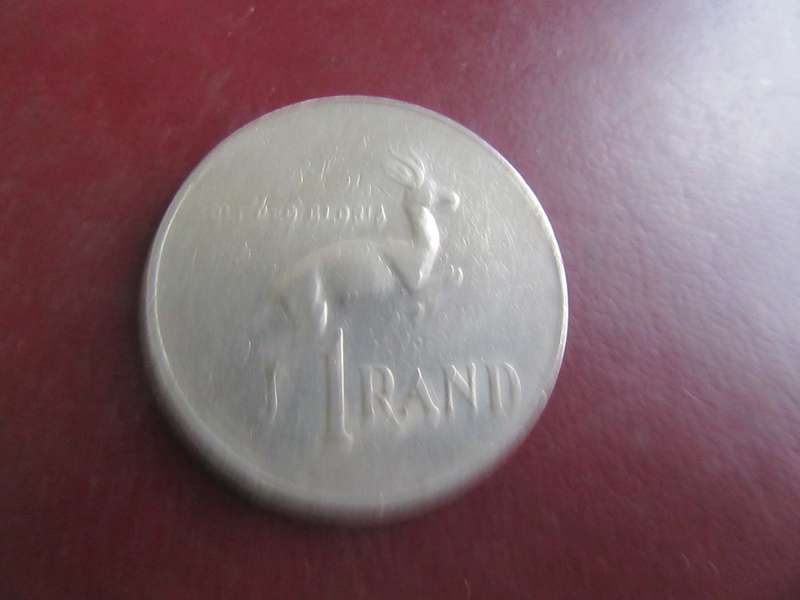 RSA - 1 RAND WITH COAT OF ARMS1980 -R5