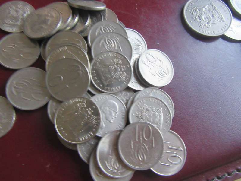 RSA NICKEL SELECTION - AS PER SCAN - VARIOUS YEARS - 176 ITEMS -INCL. DUPLICATIONS- BID PER ITEM