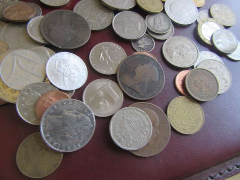 -GOOD START FOR THE BEGINNER -120ASSORTED WORLD COINS - AS PER SCAN - BID PER ITEM - WS1