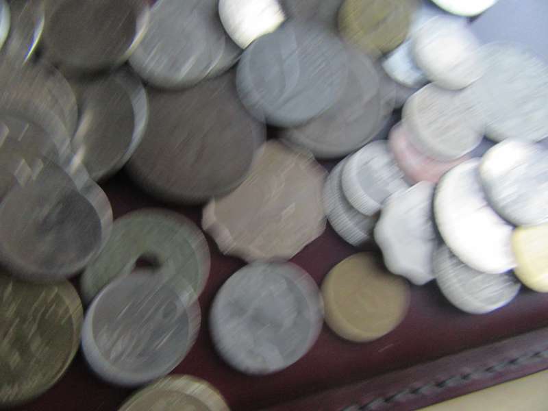 GOOD START FOR THE BEGINNER - 100 ASSORTED INTERNATIONAL COINS- AS  PER SCAN - BID PER ITEM - WS2