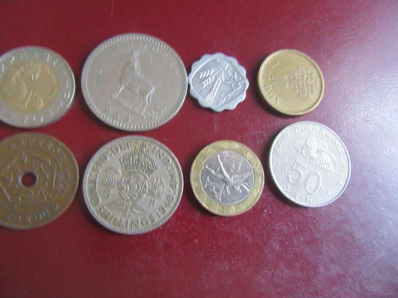 GOOD START FOR THE BEGINNER - 10 INTERNATIONAL COINS - AS PER SCAN - CO63
