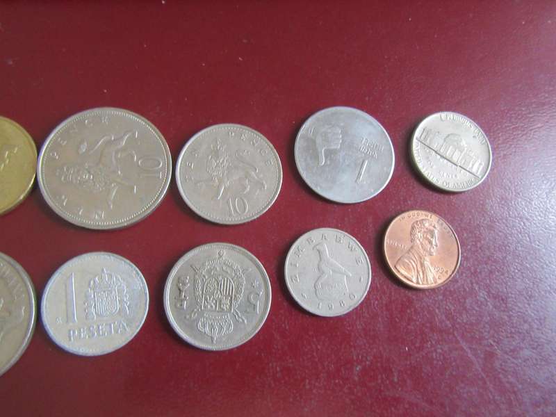 GOOD START FOR THE BEGINNER - 10 INTERNATIONAL COINS - AS PER SCAN - CO46