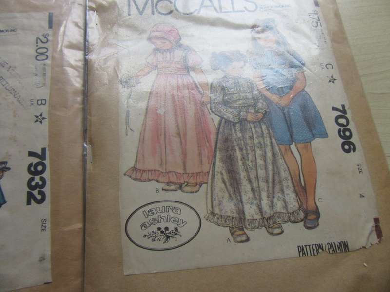 FOR THE VERSITILE DRESSMKING LADY - 50 VARIOUS COMPLETE PATTERNS - BID PER ITEM