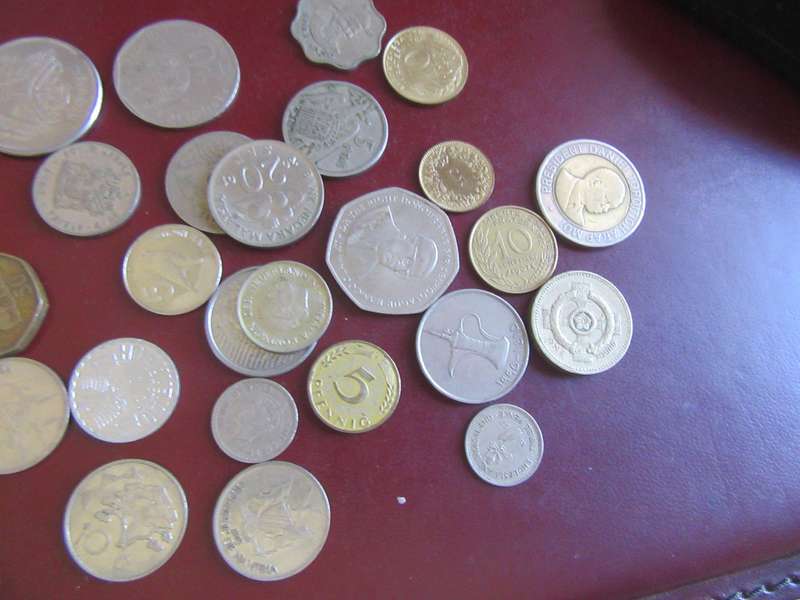 GOOD START FOR THE BEGINNER - 25 INTERNATIONAL COINS - AS PER SCAN - CO22