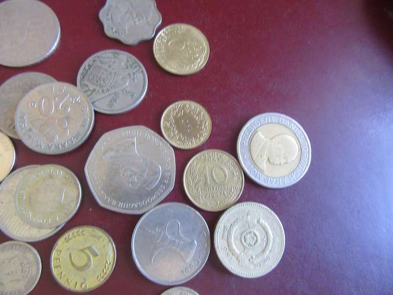 GOOD START FOR THE BEGINNER - 25 INTERNATIONAL COINS - AS PER SCAN - CO22