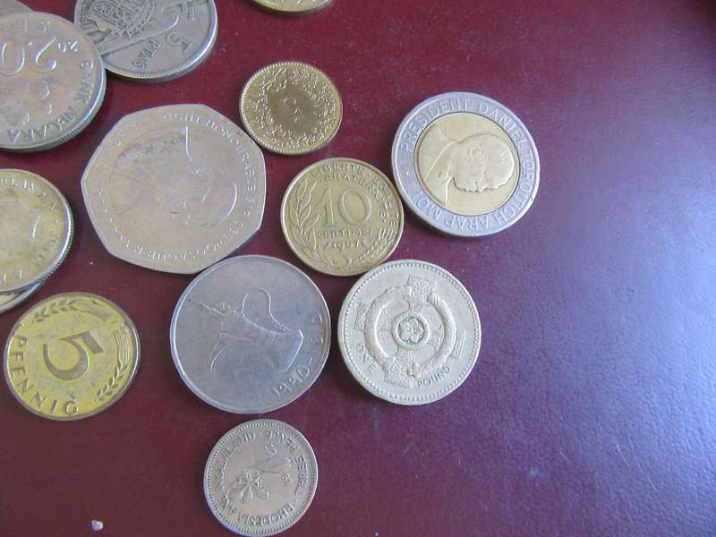 GOOD START FOR THE BEGINNER - 25 INTERNATIONAL COINS - AS PER SCAN - CO22