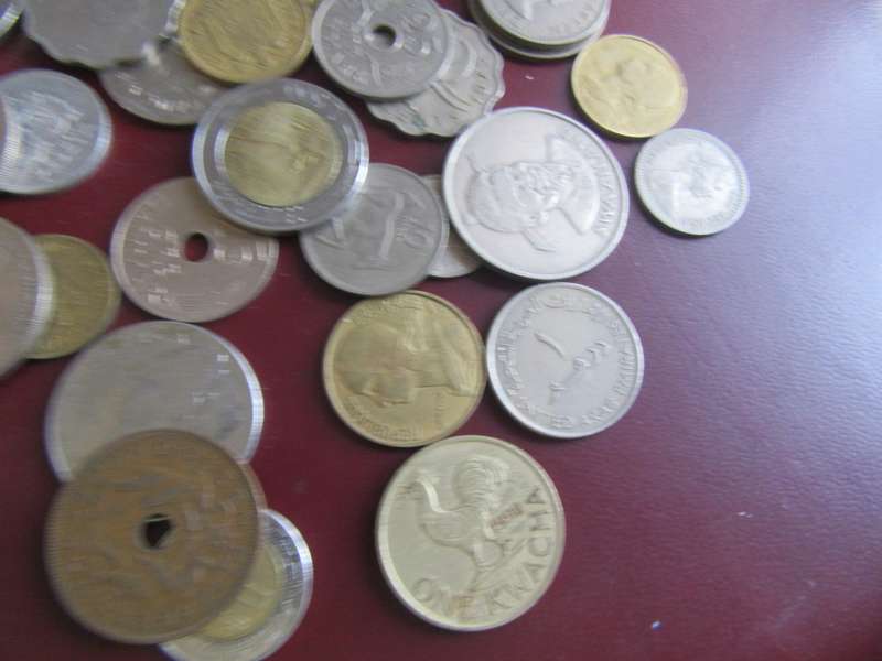 -GOOD START FOR THE BEGINNER 100ASSORTED WORLD COINS - AS PER SCAN - WS1