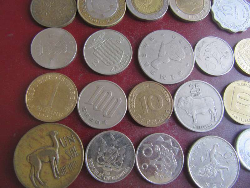 DOOD START FOR THE BEGINNER - 25 INTERNATIONAL COINS - AS PER SCAN - CO7