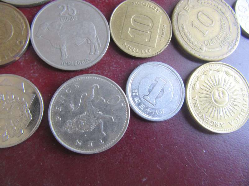 DOOD START FOR THE BEGINNER - 25 INTERNATIONAL COINS - AS PER SCAN - CO7
