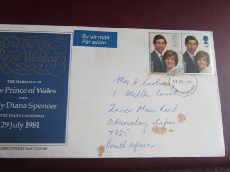 FDC ENGLAND - D