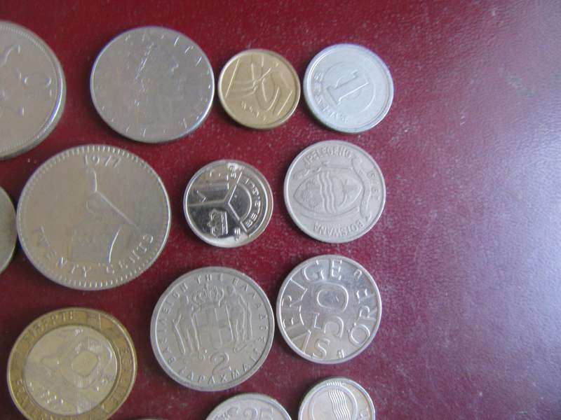 GOOD START FOR THE BEGINNER - 25 INTERNATIONAL COINS - AS PER SCAN - CO6