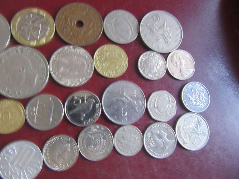 GOOD START FOR THE BEGINNER - 25 INTERNATIONAL COINS - AS PER SCAN - CO5