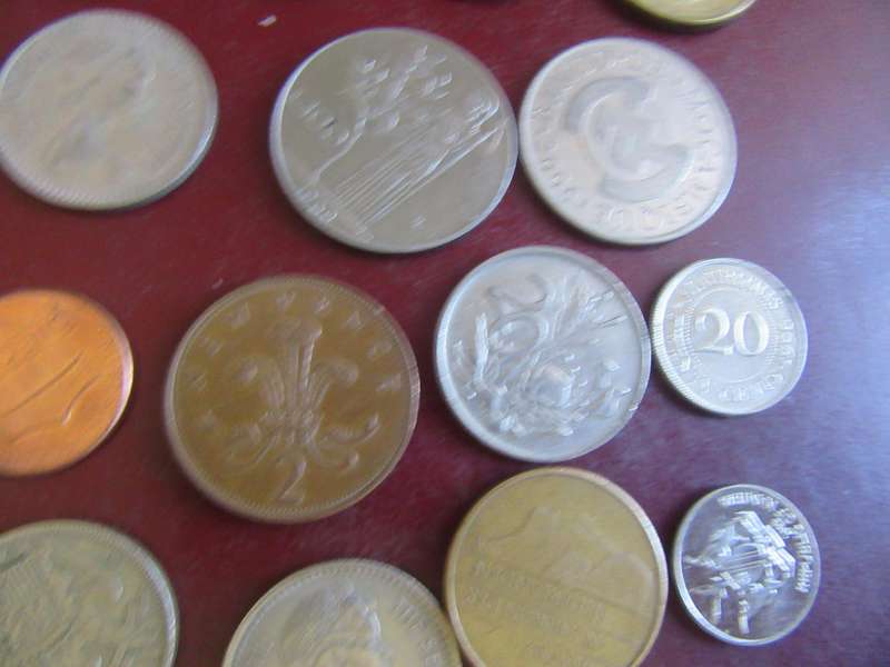 GOOD START FOR THE BEGINNER - 25 INTERNATIONAL COINS - AS PER SCAN - CO43