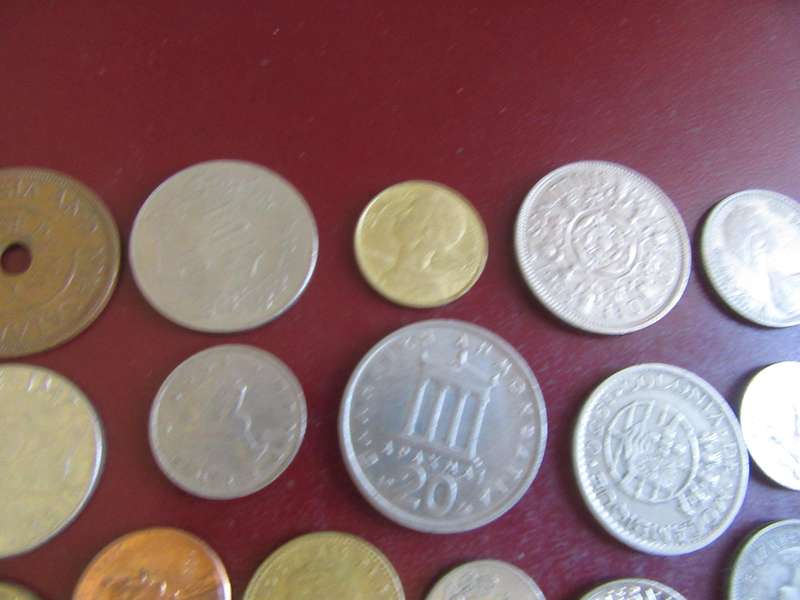 GOOD START FOR THE BEGINNER - 25INTERNATIONAL COINS - AS PERSCAN - CO1