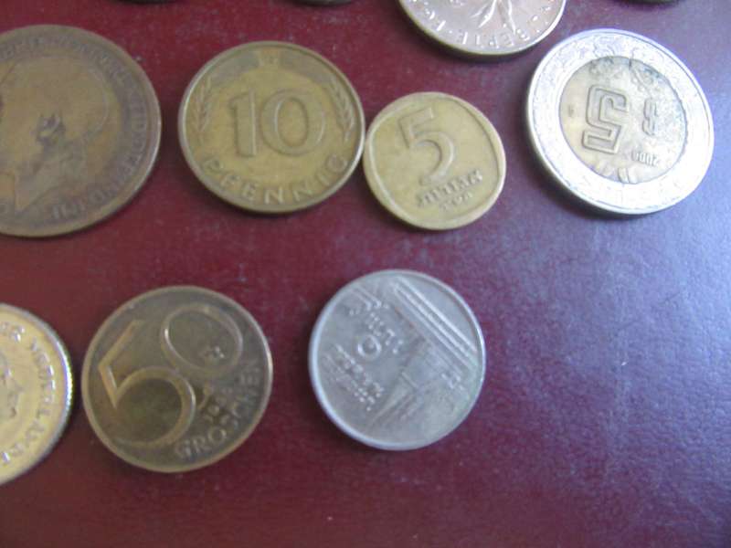 GOOD START FOR THE BEGINNER - 25INTERNATIONAL COINS - AS PERSCAN - CO1