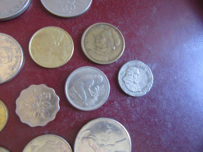 GOODSTARTFOR THE BEGINNER - 25INTERNATIONAL COINS - AS PER SCAN - CO41