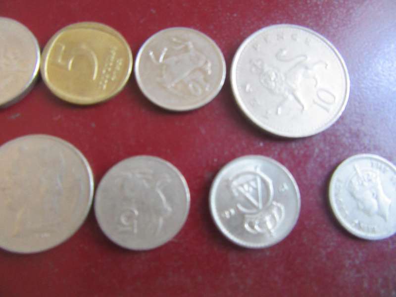 GOOD START FOR THE BEGINNER - 10 INTERNATIONAL COINS - AS PER SCAN - CO30