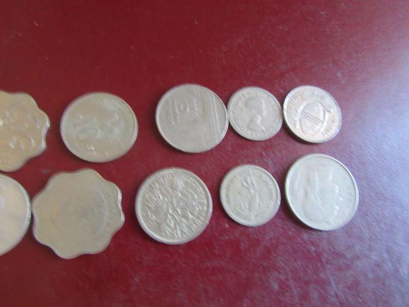GOOD START FOR THE BEGINNER - 10 INTERNATIONAL COINS - AS PER SCAN - CO35