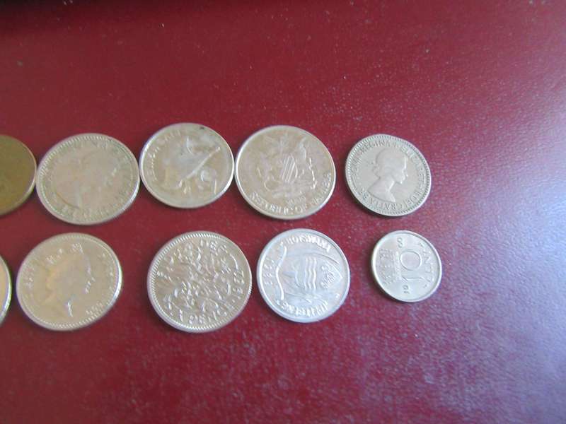 GOOD START FOR THE BEGINNER - 10INTERNATIONAL COINS - ASPER SCAN - CO36