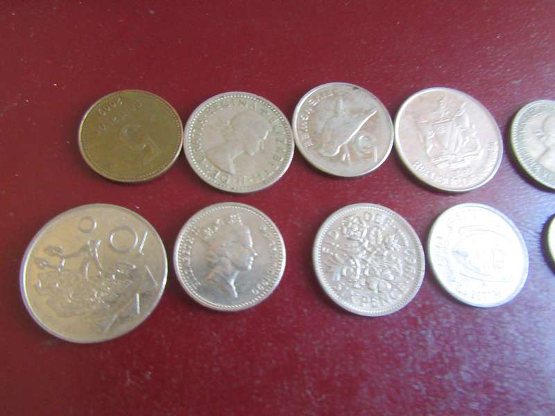 GOOD START FOR THE BEGINNER - 10INTERNATIONAL COINS - ASPER SCAN - CO36