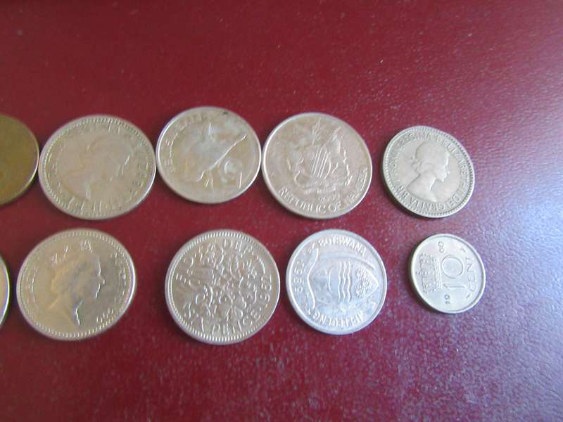GOOD START FOR THE BEGINNER - 10INTERNATIONAL COINS - ASPER SCAN - CO36
