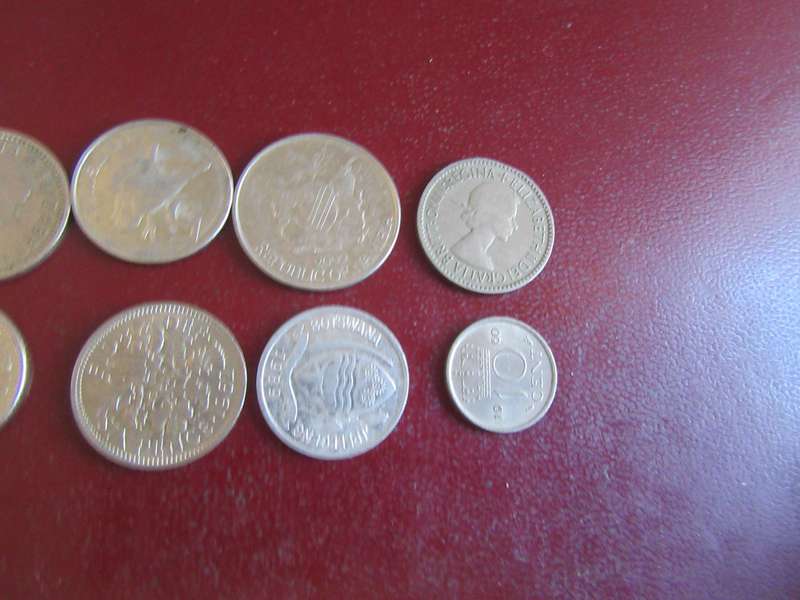GOOD START FOR THE BEGINNER - 10INTERNATIONAL COINS - ASPER SCAN - CO36