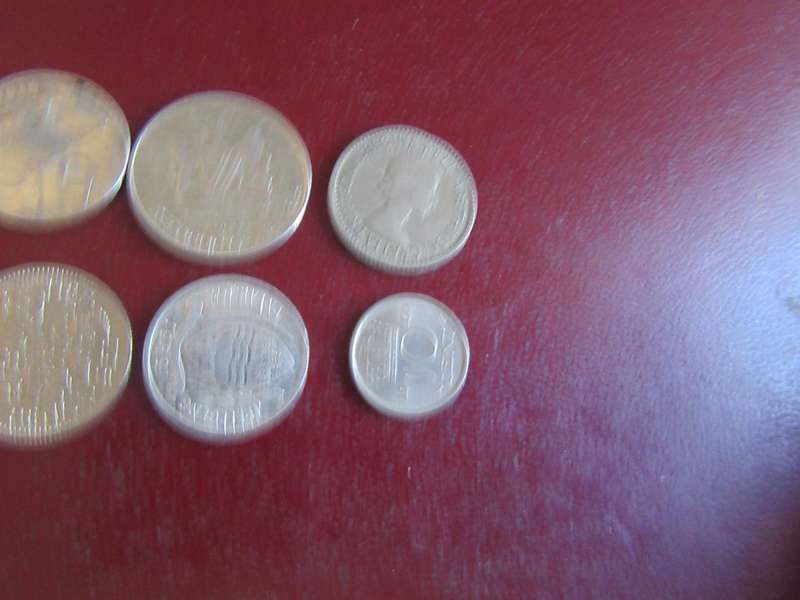 GOOD START FOR THE BEGINNER - 10INTERNATIONAL COINS - ASPER SCAN - CO36