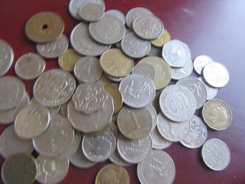 GOOD START FOR THE BEGINNER - 100 INTERNATIONAL COINS - ASPER SCAN - LOT2