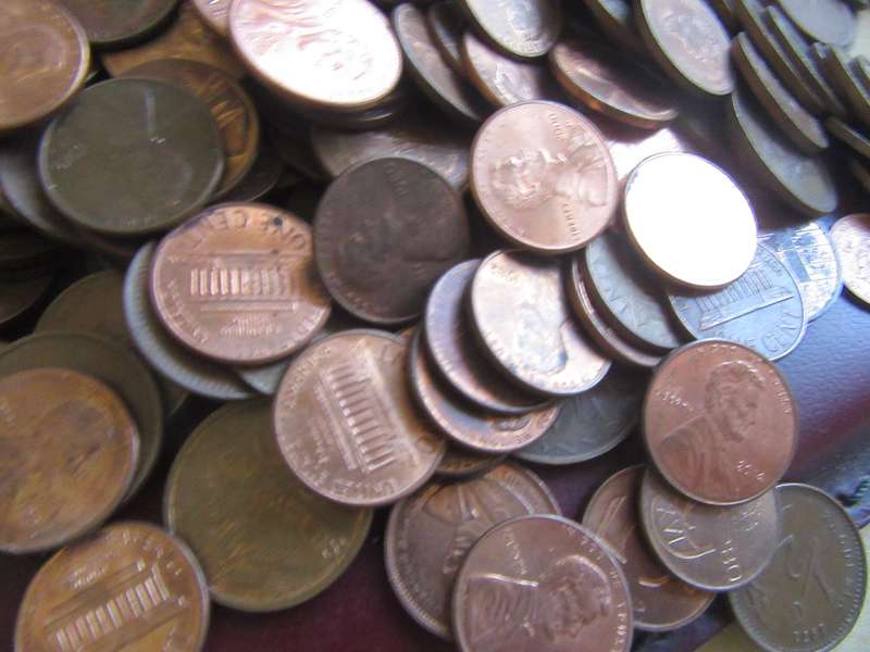 550 INTERNATIONAL COPPER COINS AS PER SCAN