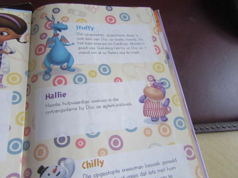 DISNEY - DOC MC STUFFINS - ENJIN -9 VOEL OLIK AND BORREL- BLAPS - MD