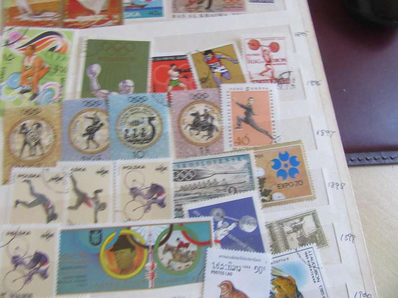 LOVELY INTERNATIONAL THEMATIC SELECTION IN OLD STOCKBOOK - 23PAGES - AS PER SCAN - BID PER PAGE - MD