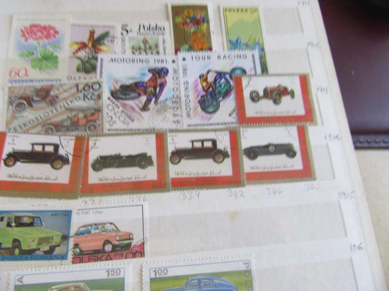 LOVELY INTERNATIONAL THEMATIC SELECTION IN OLD STOCKBOOK - 23PAGES - AS PER SCAN - BID PER PAGE - MD