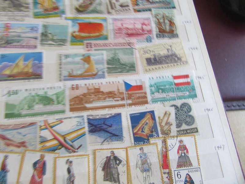 LOVELY INTERNATIONAL THEMATIC SELECTION IN OLD STOCKBOOK - 23PAGES - AS PER SCAN - BID PER PAGE - MD