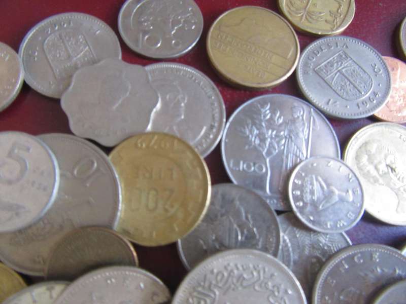 GOOD START FOR THE BEGINNER - 50 INTERNATIONAL COINS - AS PER SCAN  - CO43