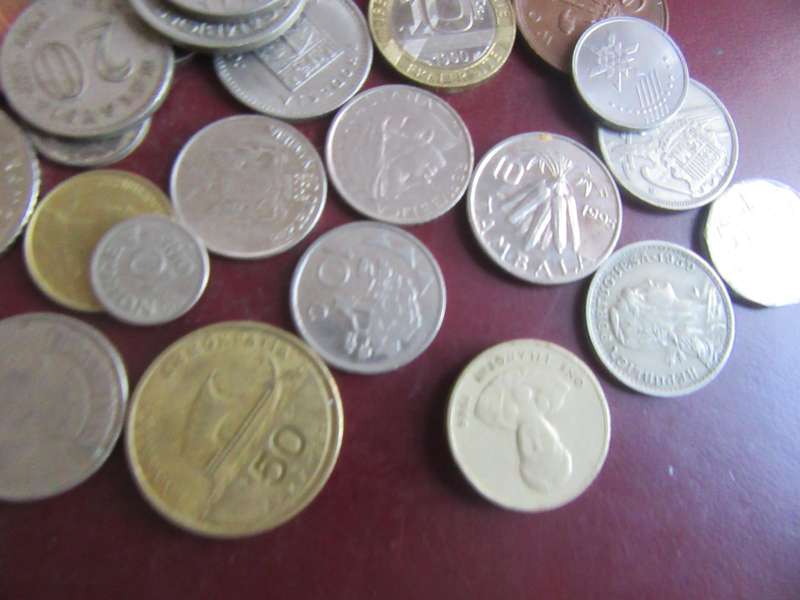GOOD START FOR THE BEGINNER - 50 INTERNATIONAL COINS - AS PER SCAN - CO42