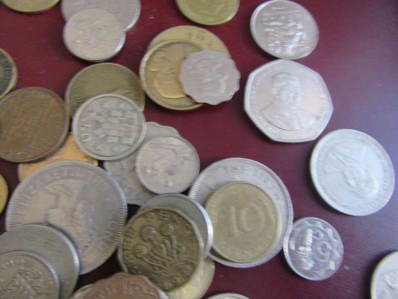 GOOD START FOR THE BEGINNER - 50 INTERNATIONAL COINS - AS PER SCAN - CO42