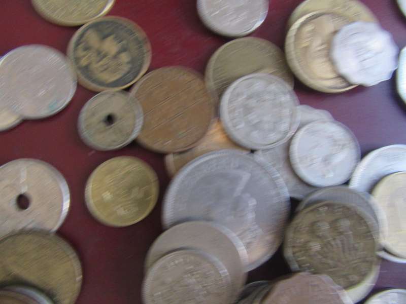 GOOD START FOR THE BEGINNER - 50 INTERNATIONAL COINS - AS PER SCAN - CO42