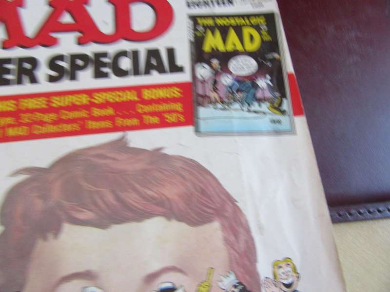 MAD MAGAZINE - SUPER SPECIAL WITH INSERT - NUMBER EGHTEEN - MD