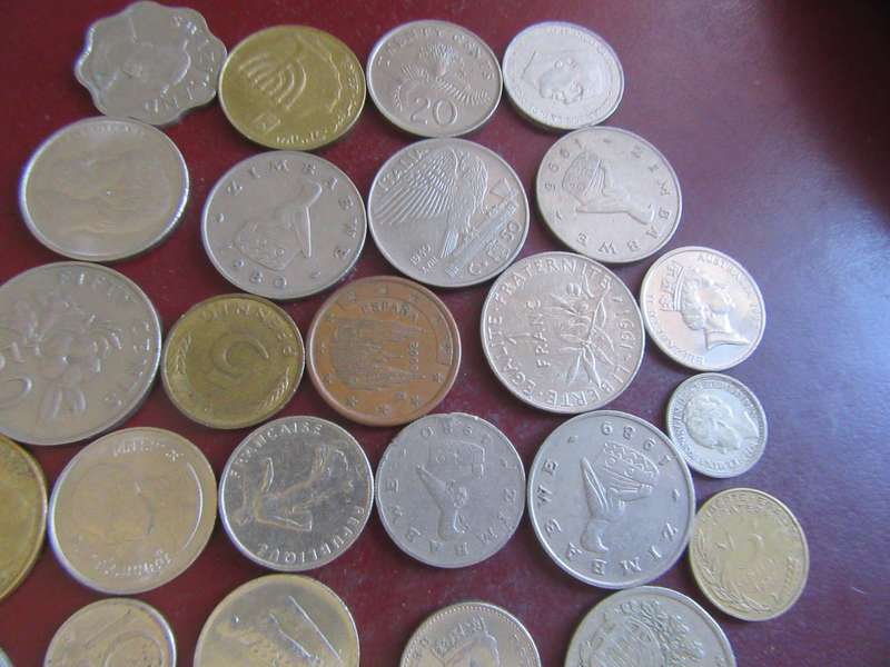 GOOD STARTFOR THE BEGINNER - 25ASSORTED INTERNATIONAL COINS - AS PER SCAN - CO18